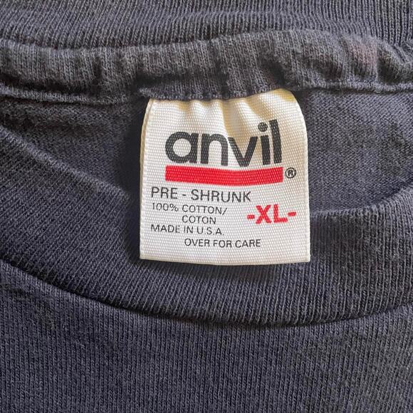 Vintage 90s Human-i-Tees Dolphins Poetry in Ocean Nature T-shirt XL Fits Large - Picture 4 of 6